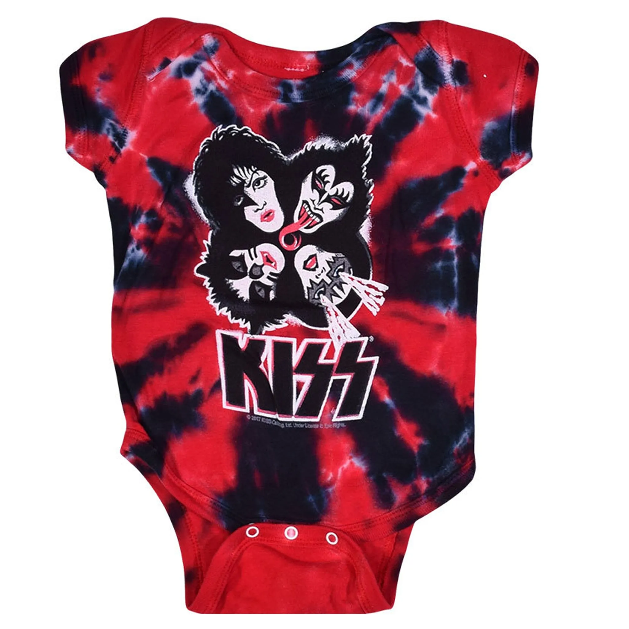 Kiss Burst Red Tie Dye 1Z