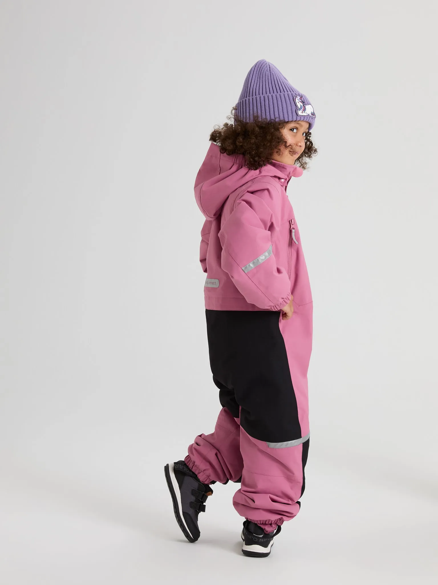 Waterproof Kids Overall with Fleece Lining