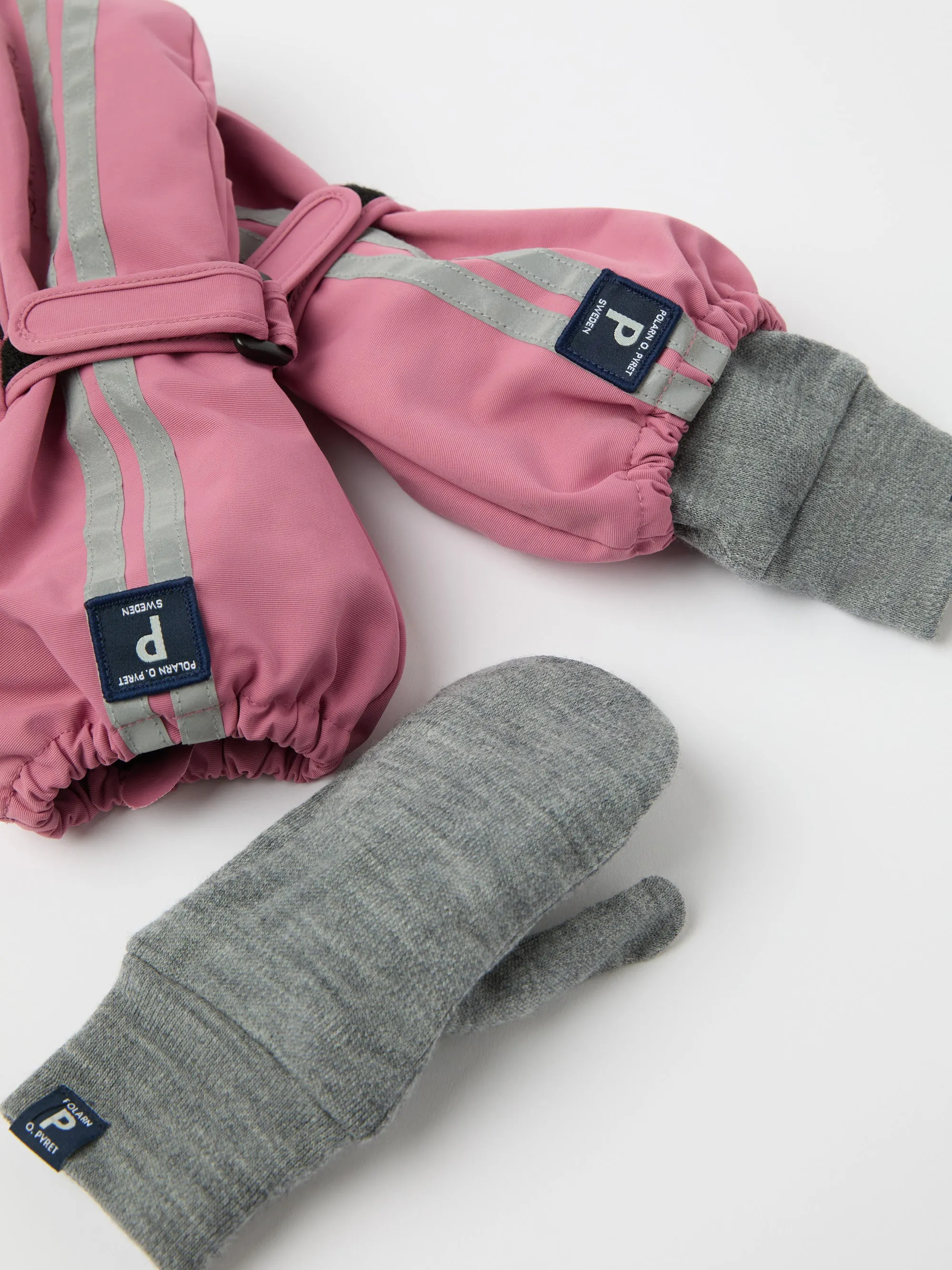 Waterproof Shell Kids Mitten