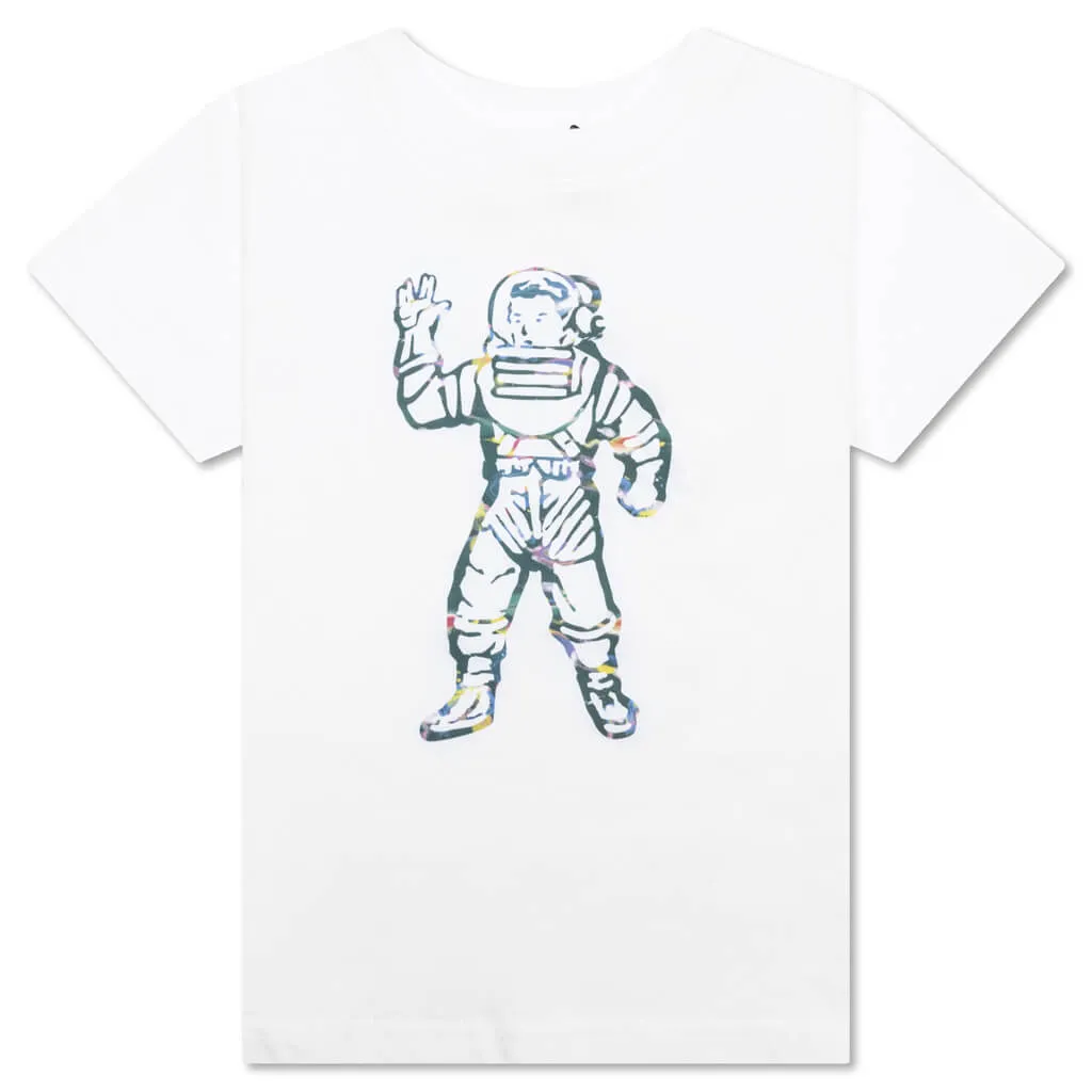 White Arch Cosmos T-Shirt for Kids