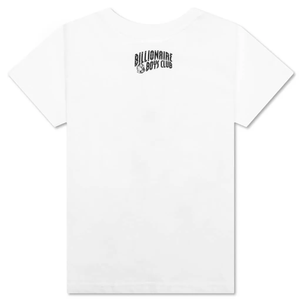 White Arch Cosmos T-Shirt for Kids