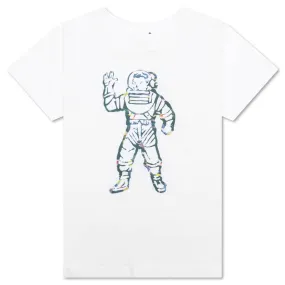 White Arch Cosmos T-Shirt for Kids