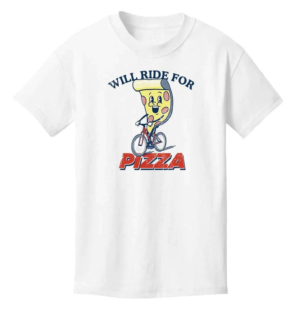 Will Ride For Pizza Kids