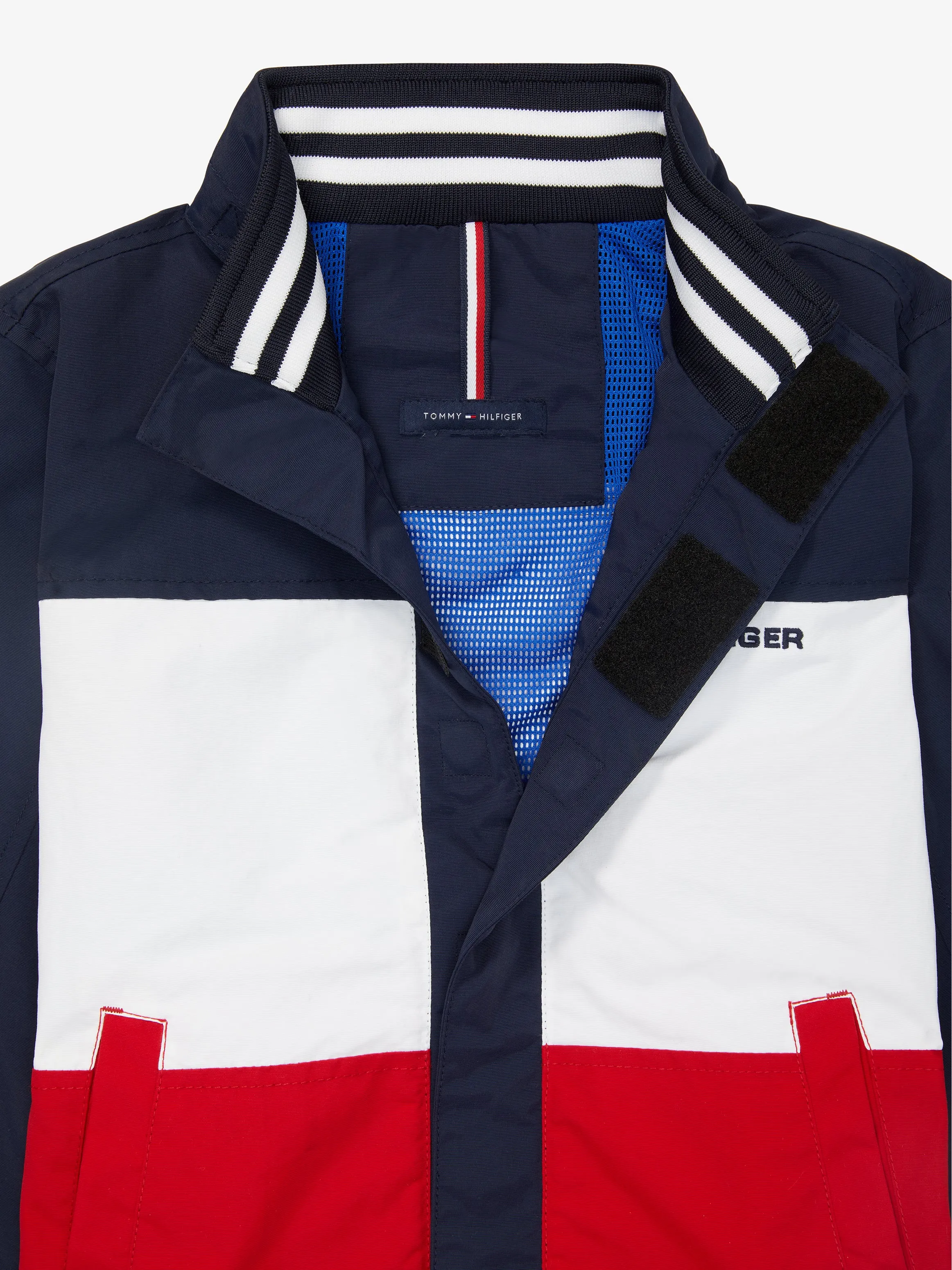 Yacht Jacket (Kids) - Navy/ White/Red