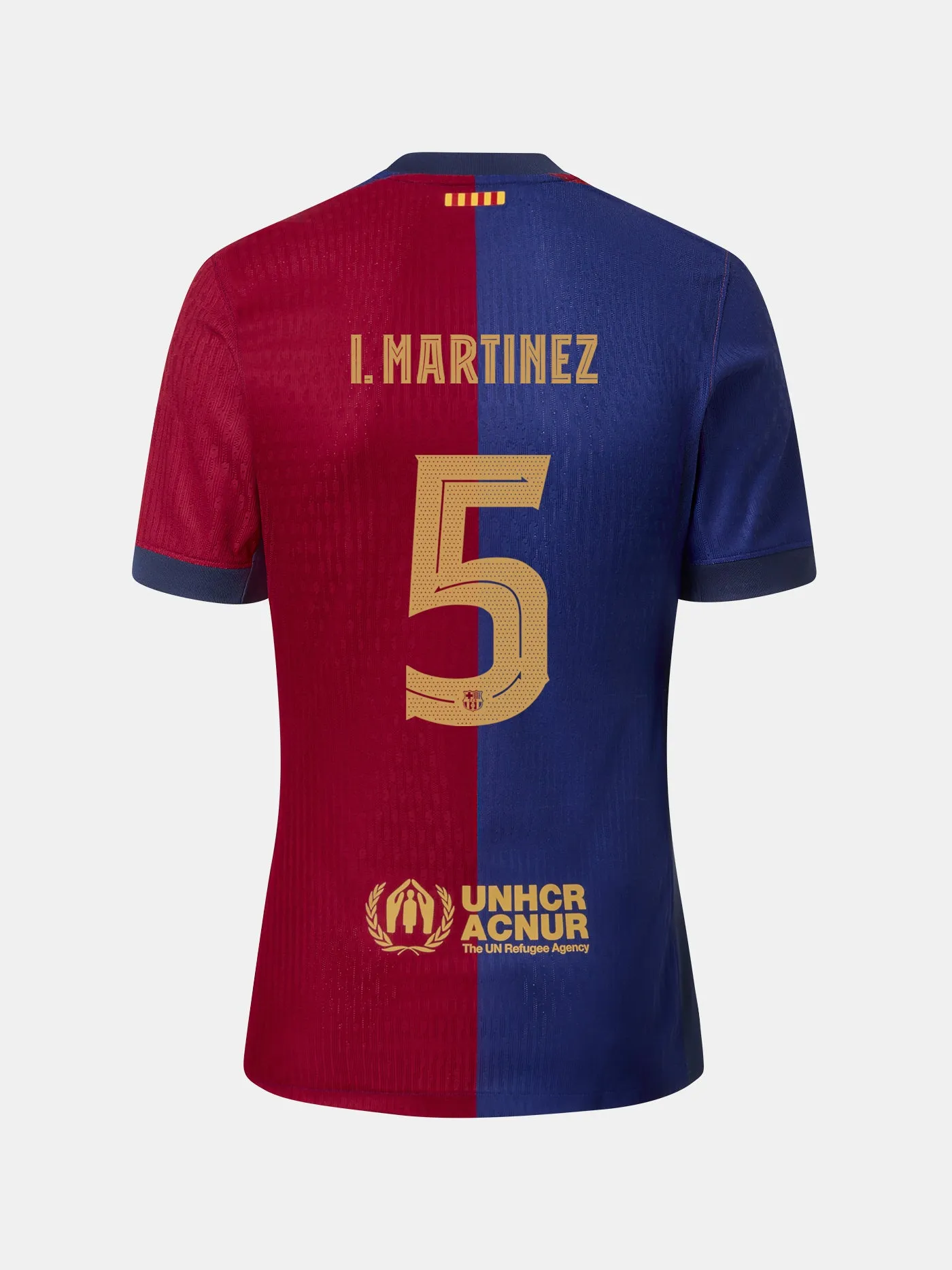 I. MARTINEZ FC Barcelona Home Kit 24/25 for Younger Kids