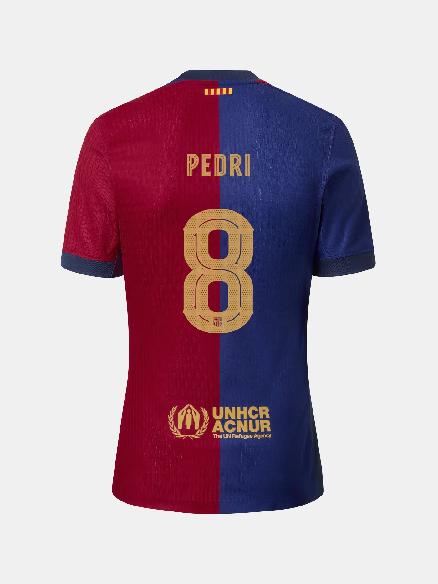 FC Barcelona 24/25 Younger Kids Home Kit Featuring PEDRI