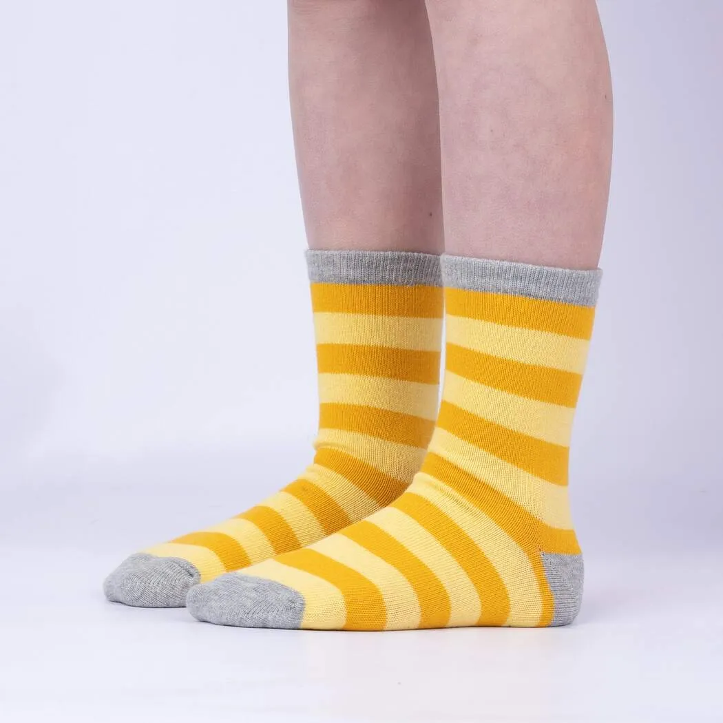 Three Pairs of Youth Bee's Knees Crew Socks