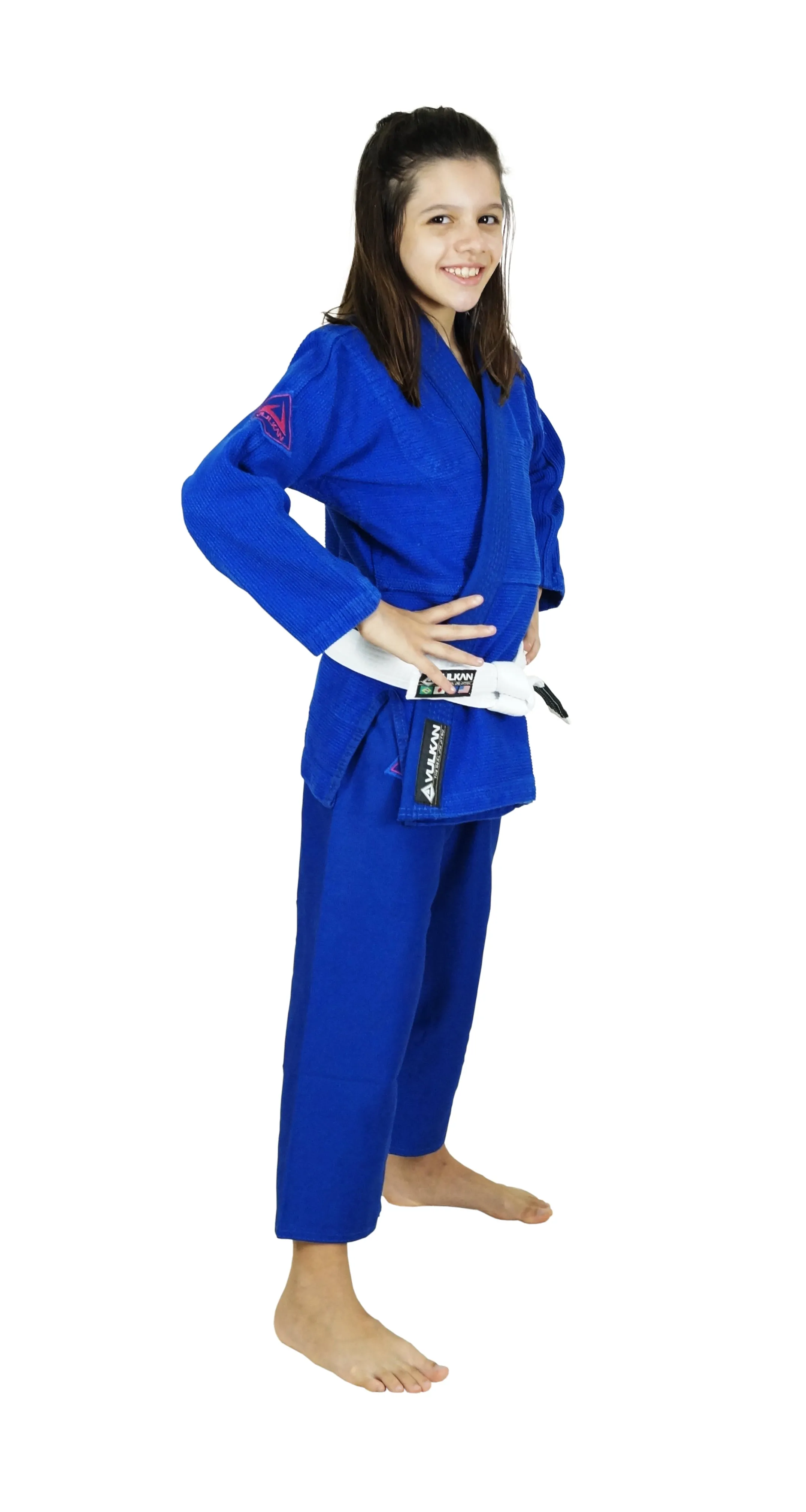 Blue Kids Jiu-Jitsu Gi for Girls