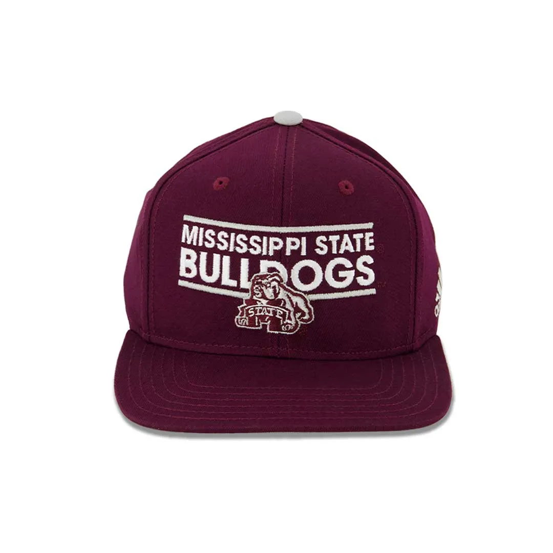 Kids' Snapback Cap Mississippi State Bulldogs Youth adidas (R48B4J89)